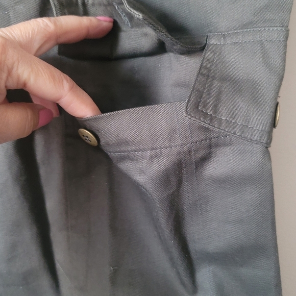 NWT Together Baggy Cargo Pants Military Green S16 - Picture 4 of 11